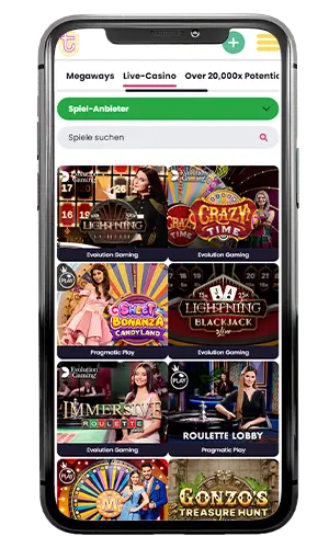 Touch Casino Live Spiele