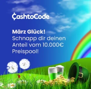 CashtoCode March Lottery