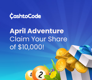 CashtoCode April Lottery