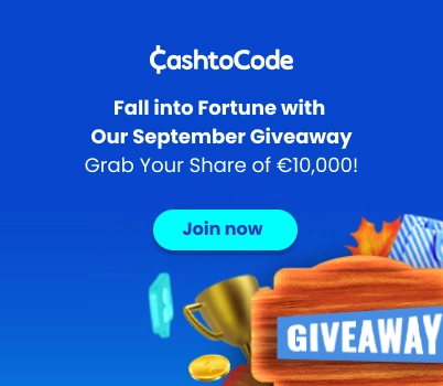 CashtoCode Lottery September