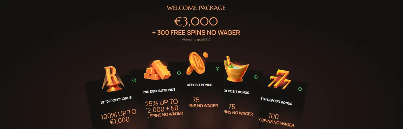 Ritzo Casino Bonus EN