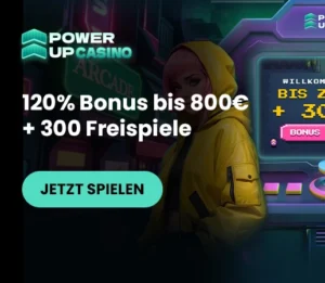 PowerUP Casino Sidebanner