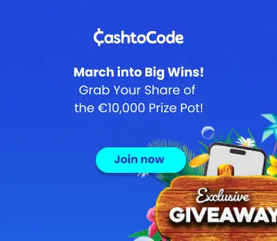 CashtoCode March Giveaway