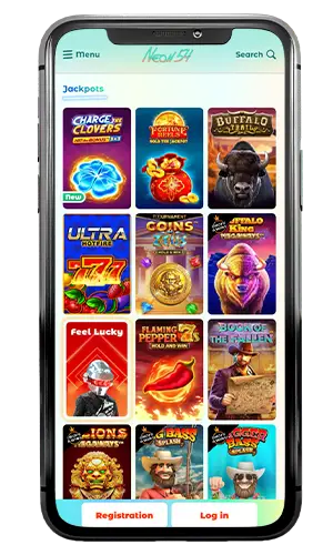Neon54 Casino Jackpots