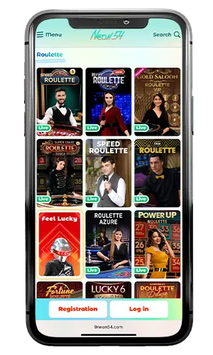 Neon54 Casino Live Roulette