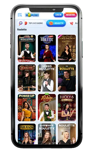 Nomini Casino Live Roulette