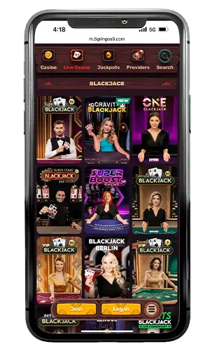 5Gringos Casino Live Blackjack