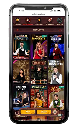 5Gringos Casino Live Roulette