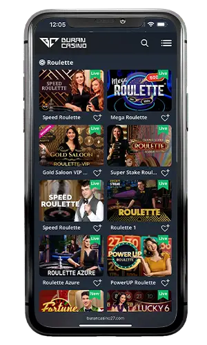 Buran Casino Live Roulette ROW