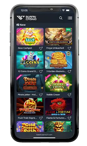 Buran Casino New Slots ROW