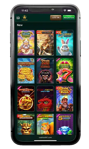 Casinia Casino New Slots ROW