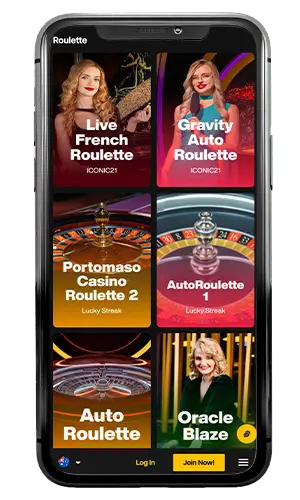 Just Casino Live Casino ROW