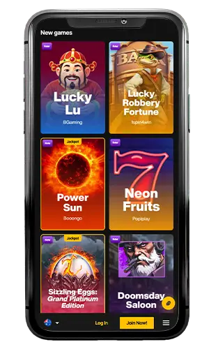 Just Casino New Slots ROW