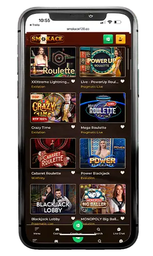Smokace Casino Live Roulette ROW