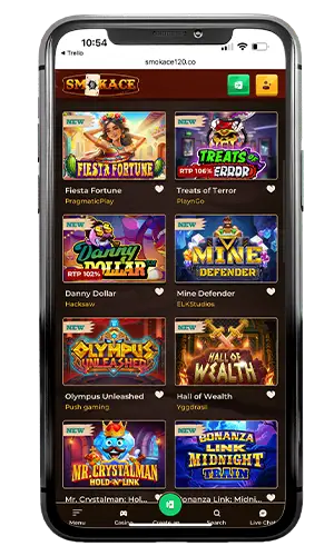 Smokace Casino New Slots ROW