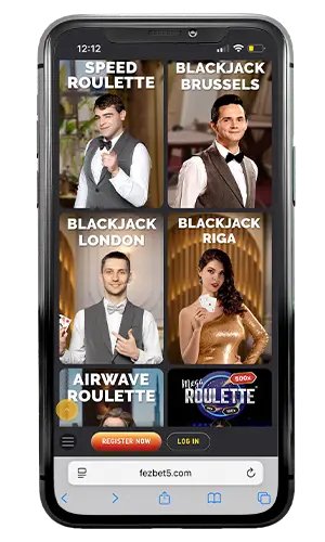 Fezbet Casino Live Blackjack ROW