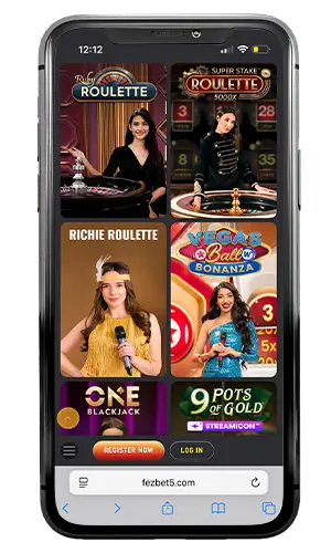 Fezbet Casino Live Roulette 2 ROW