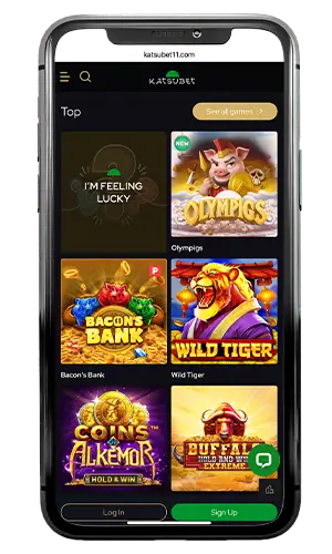 Katsubet Casino Slots Top ROW