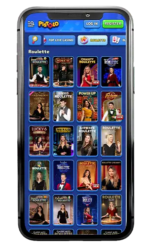 Pistolo Casino Live Roulette ROW