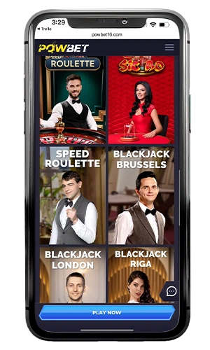Powbet Casino Live Roulette 1 ROW
