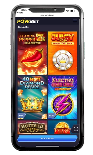 Powbet Casino Slots Jackpot ROW