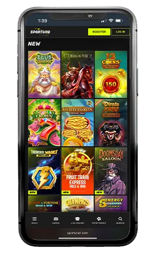 Sportuna Casino New Slots ROW