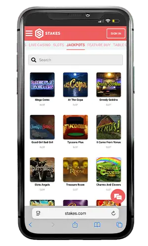 Stakes Casino Jackpot Slots ROW