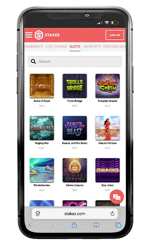 Stakes Casino Slots ROW