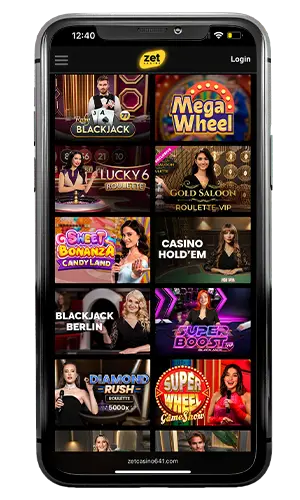 Zet Casino Live Blackjack ROW