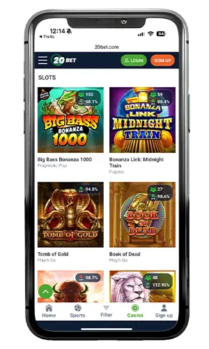 20Bet Casino Slots ROW