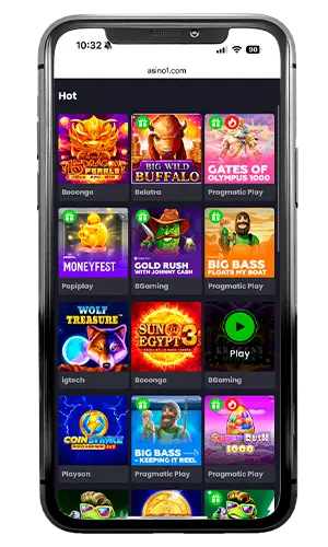 Asino Casino Hot Slots ROW
