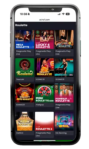 Asino Casino Live Roulette ROW