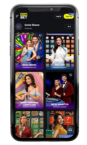 Bdmbet Casino Live Game Shows ROW