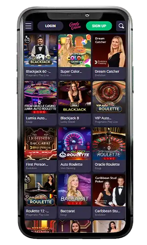 Candy Casino Live Games 3 ROW