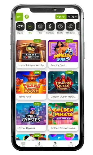 Fresh Casino New Slots ROW
