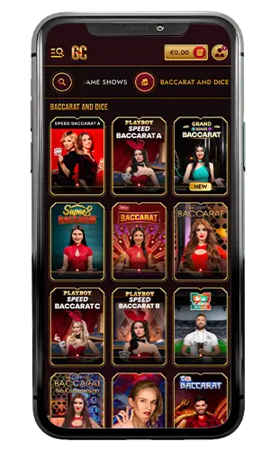 Grandclub Casino Live Baccarat ROW