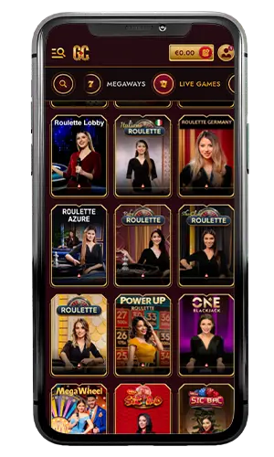 Grandclub Casino Live Roulette ROW