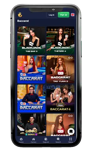Joo Casino Live Baccarat ROW