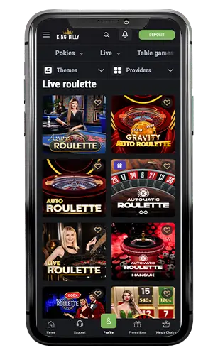 Kingbilly Casino Live Roulette ROW