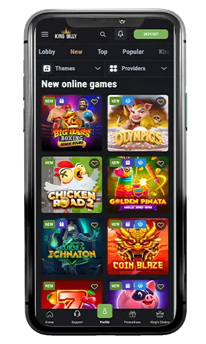 Kingbilly Casino New Slots ROW