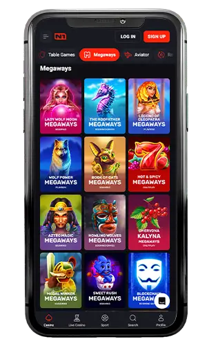 N1 Casino Megaways Slots ROW