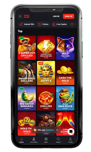 N1Bet Casino Top Slots ROW
