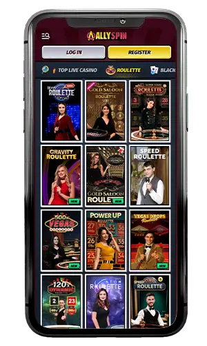 Allyspin Casino Live Roulette ROW