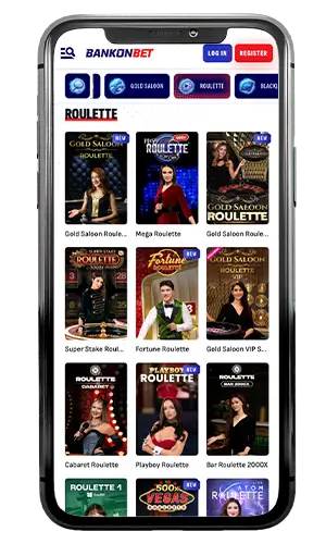Bankonbet Casino Live Roulette ROW