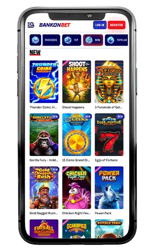 Bankonbet Casino New Slots ROW