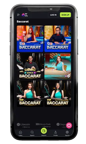 BetandPlay Casino Live Baccarat ROW