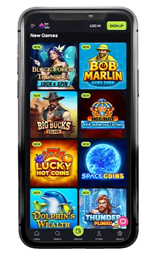 BetandPlay Casino New Slots ROW
