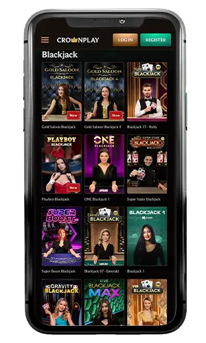 Crownplay Casino Live Blackjack ROW