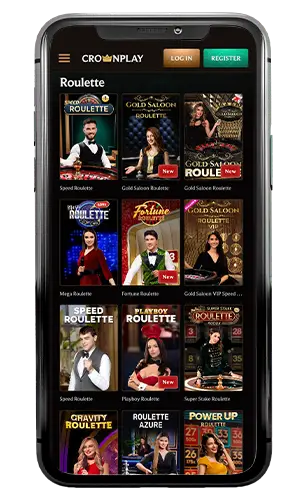 Crownplay Casino Live Roulette ROW