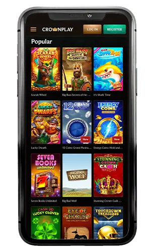 Crownplay Casino Popular Slots ROW